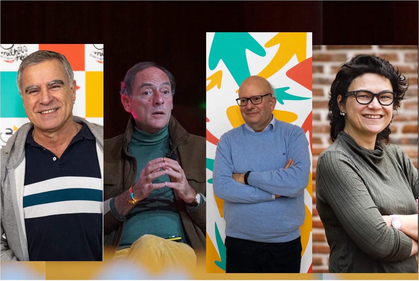 Paulo Portas e Francisco Ferreira e Susana Peralta modarado por João Paulo Sacadura